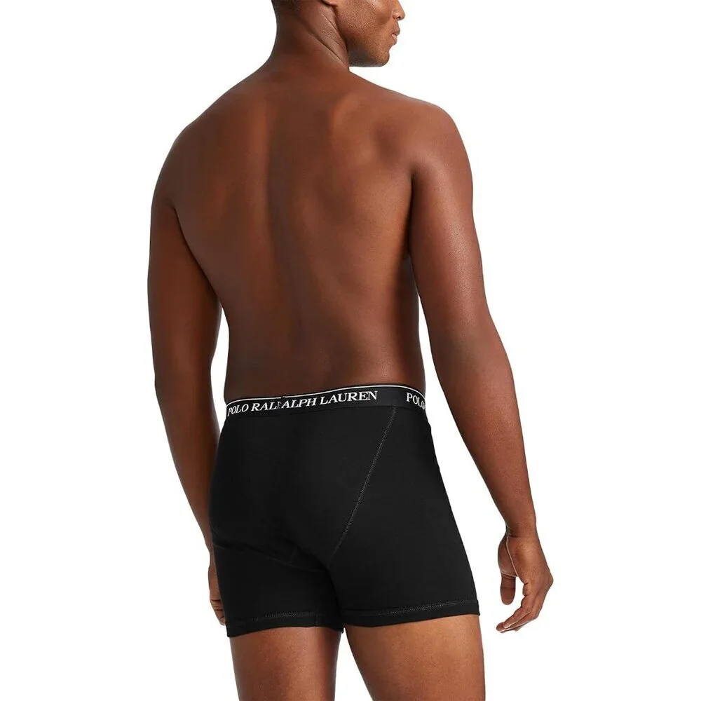 Men's Classic Fit Cotton Boxer Briefs, Trunks & Long Leg Available, 3-Pack